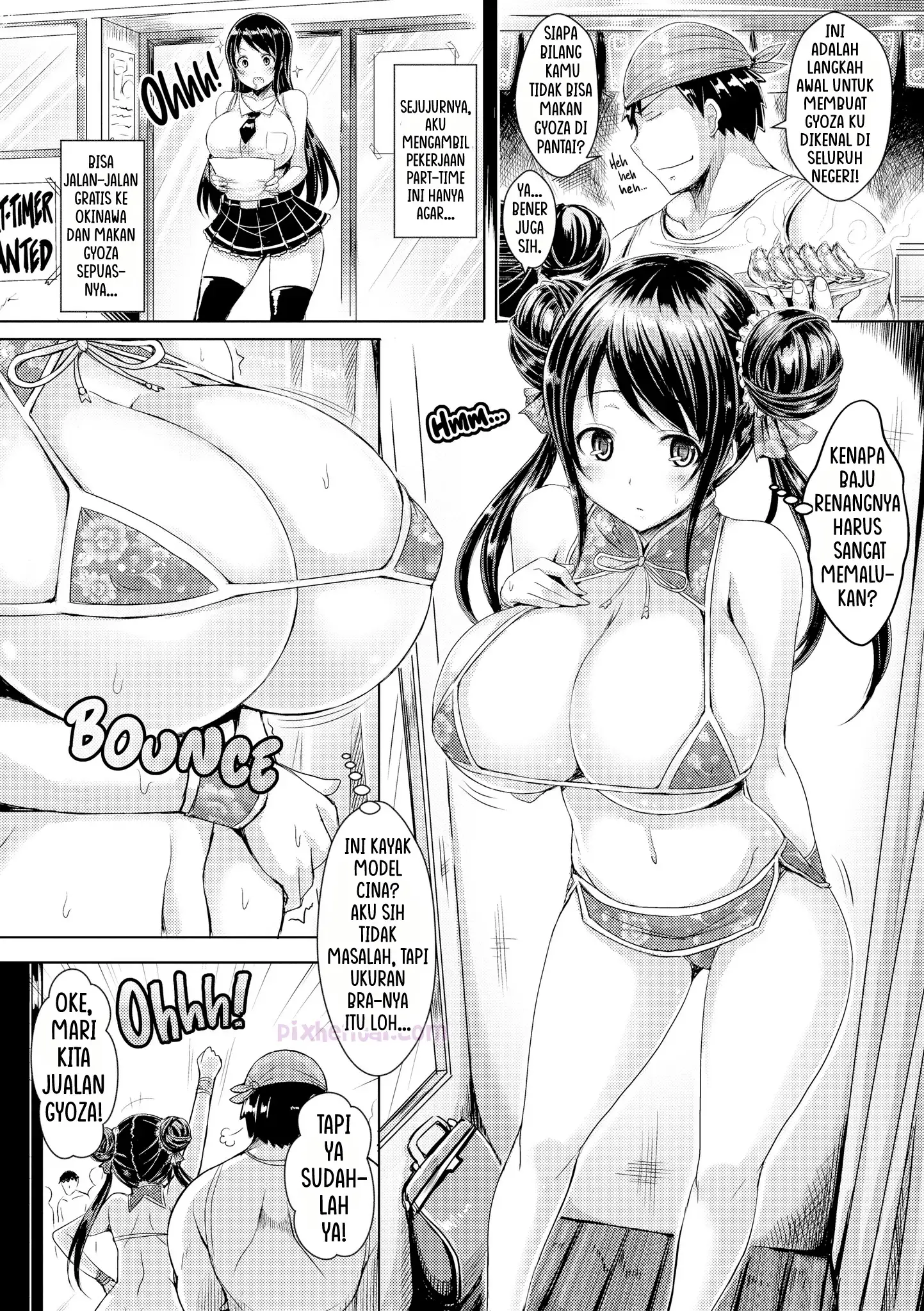 Komik hentai xxx manga sex bokep YumYum Beach Jualan gak laku karyawan malah bikin nafsu 8